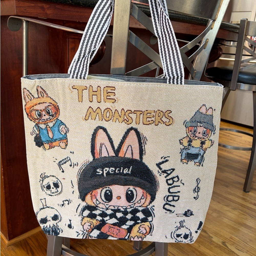 Labubu The Monsters Tote Bag - Picture 1 of 5